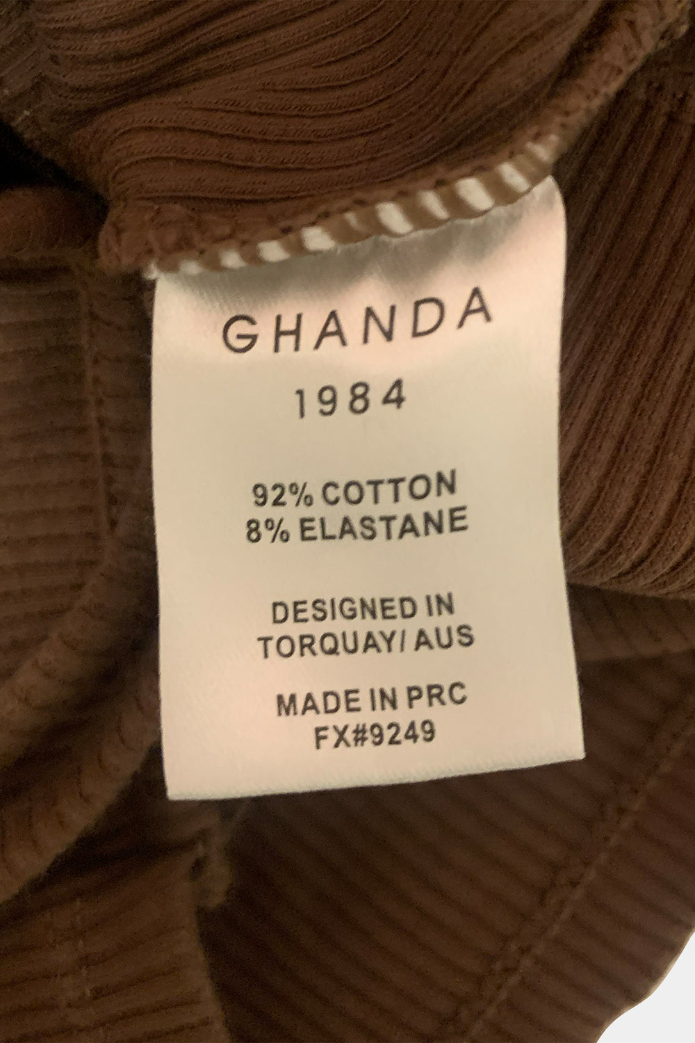 GHANDA Brown Top