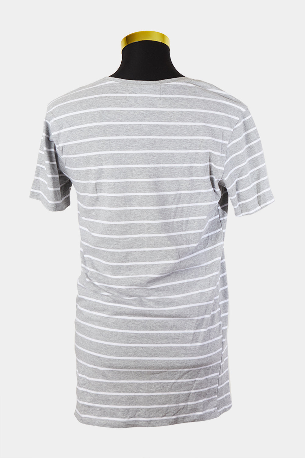 Sampson & Taylor Grey and White Stripe S
