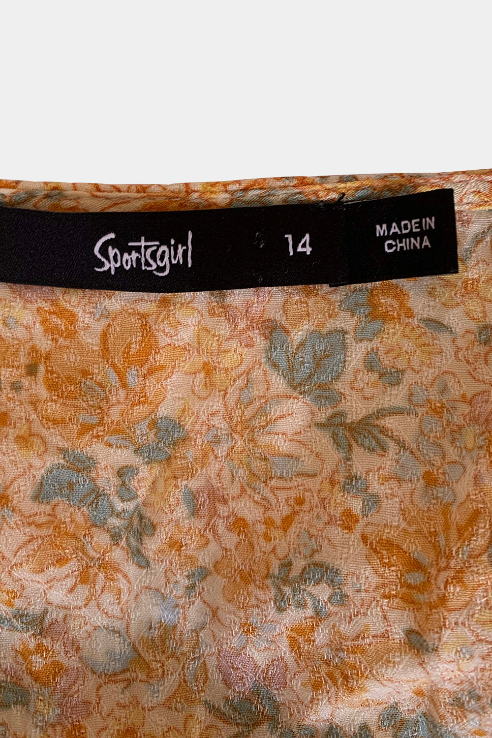 SPORTSGIRL Orange Dress