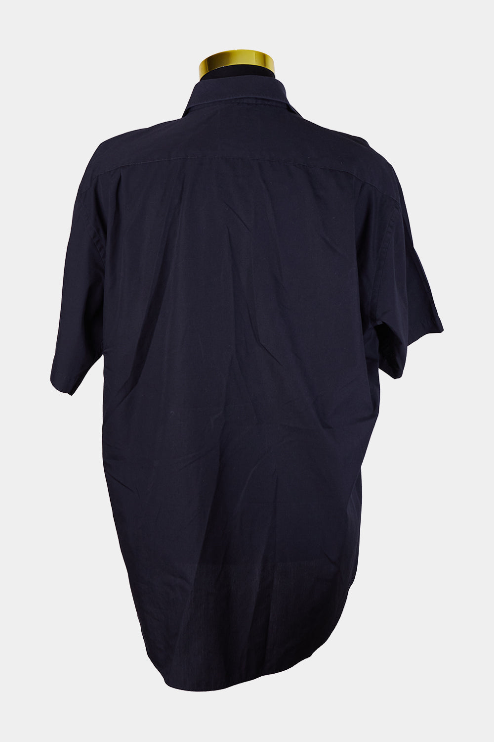 Van Heusen Black Short Sleeve Button Down Shirt