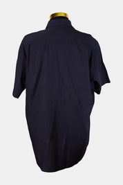 Van Heusen Black Short Sleeve Button Down Shirt