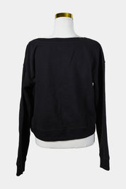 Calvin Klein Black Print Sweater
