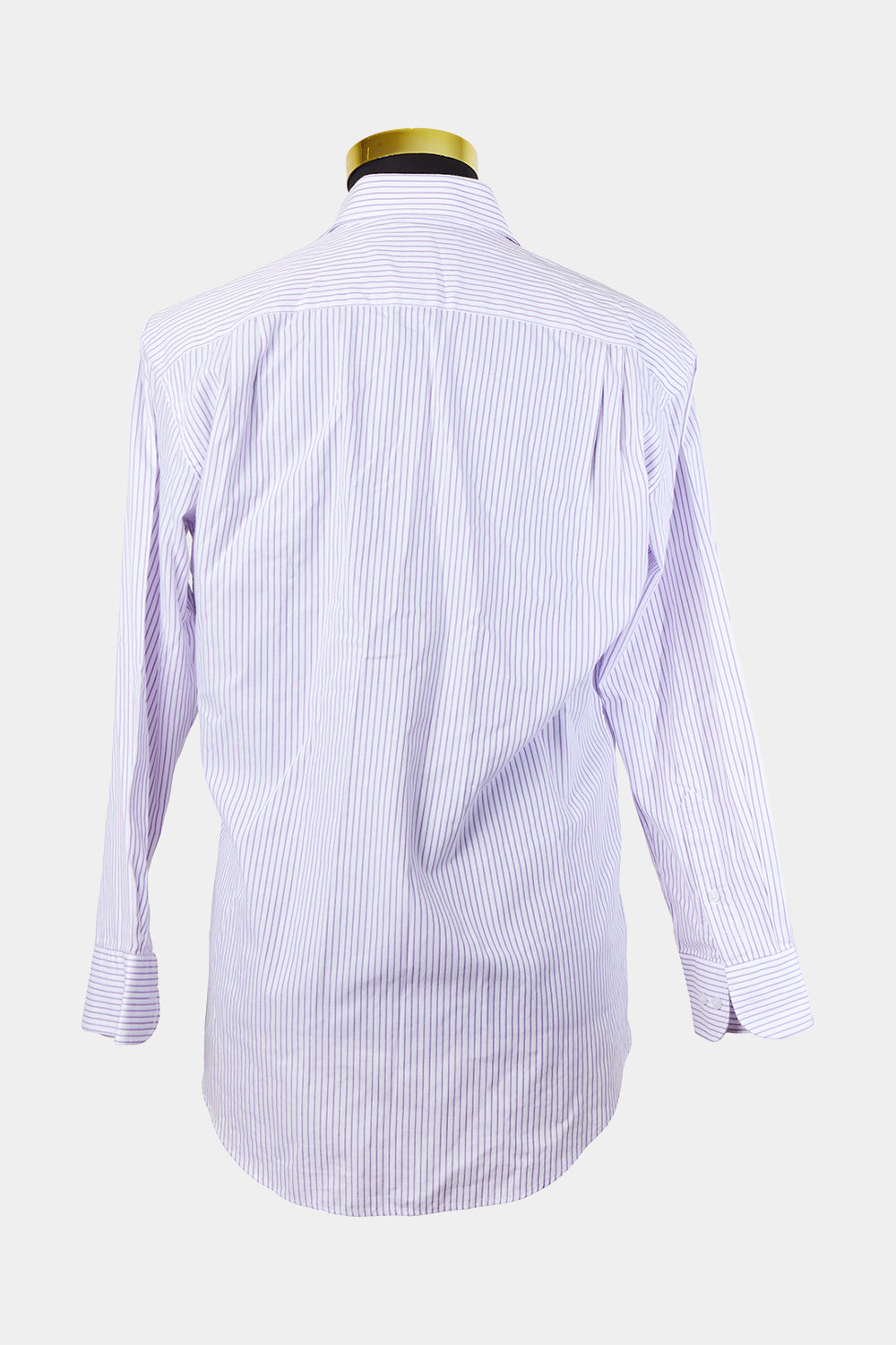 Van Heusen Purple and White Stripe Classic Relaxed Fit Button Down Shirt