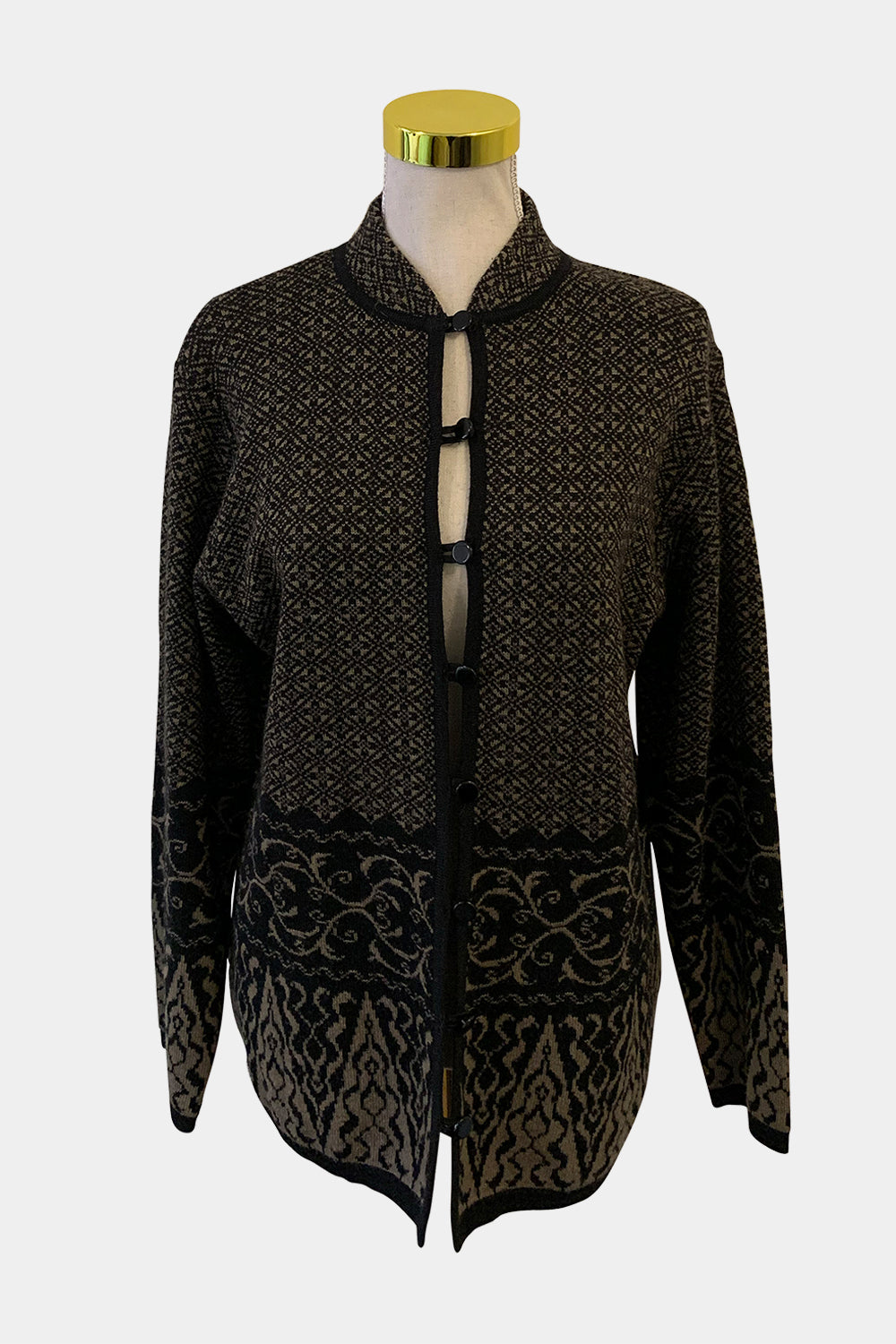 FIELDS Black Cardigan