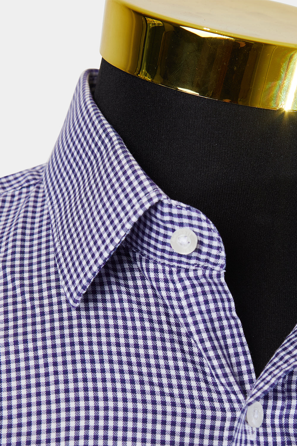 Bell And Barnett Navy and White Tailored Fit Button Down Shirt