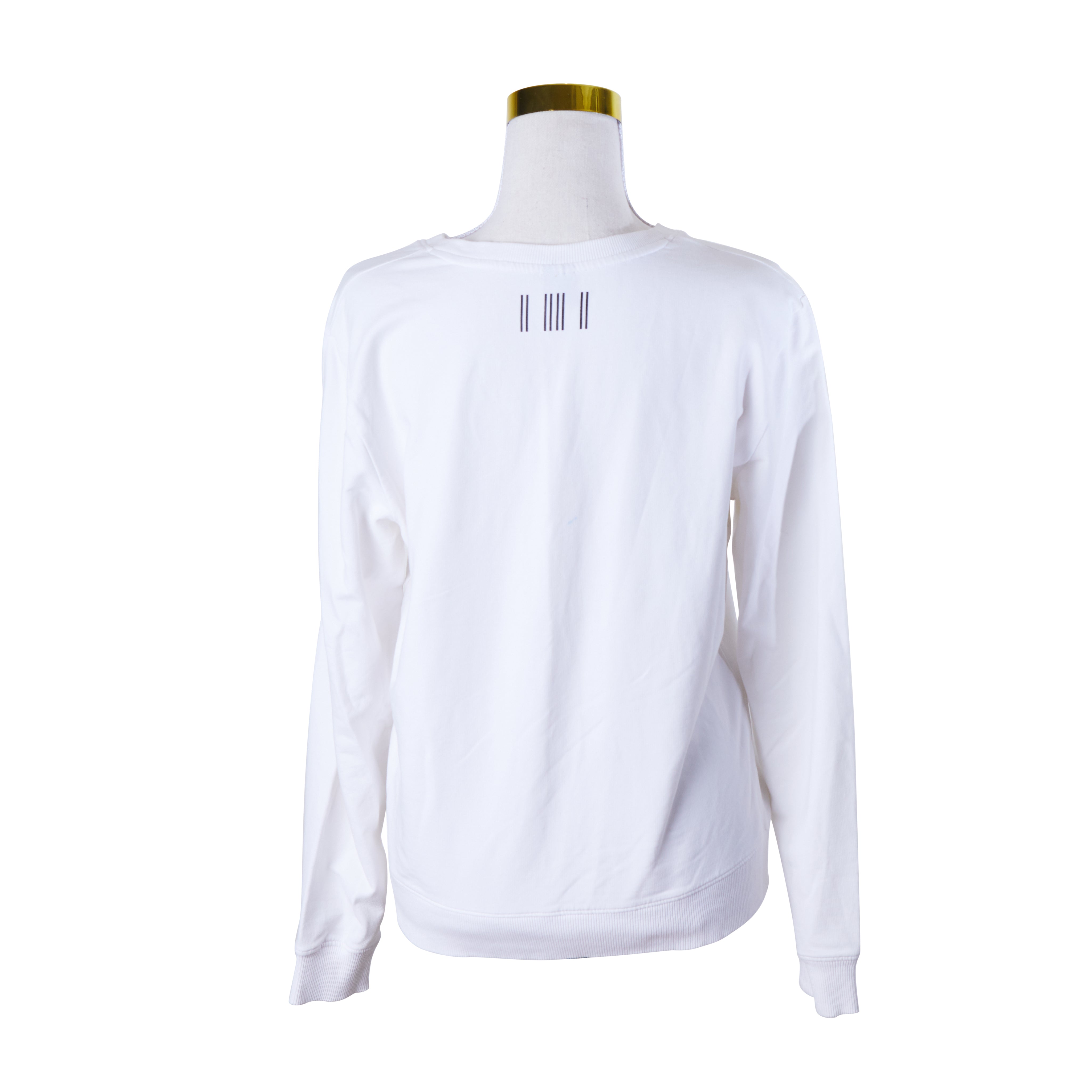 JAGGAD White Print Sweatshirt