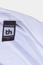 THREADHEADS White Print T Shirt