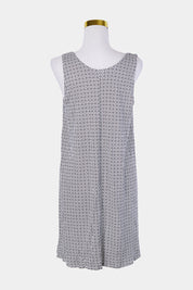 H&M Black and White Pattern Swing Dress