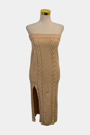 Georgie X Petal + Pup Beige Dress