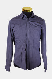 MARCS Dark Gray Pinstripe Button Down Shirt