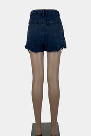 NEUW Washed Black Denim Shorts