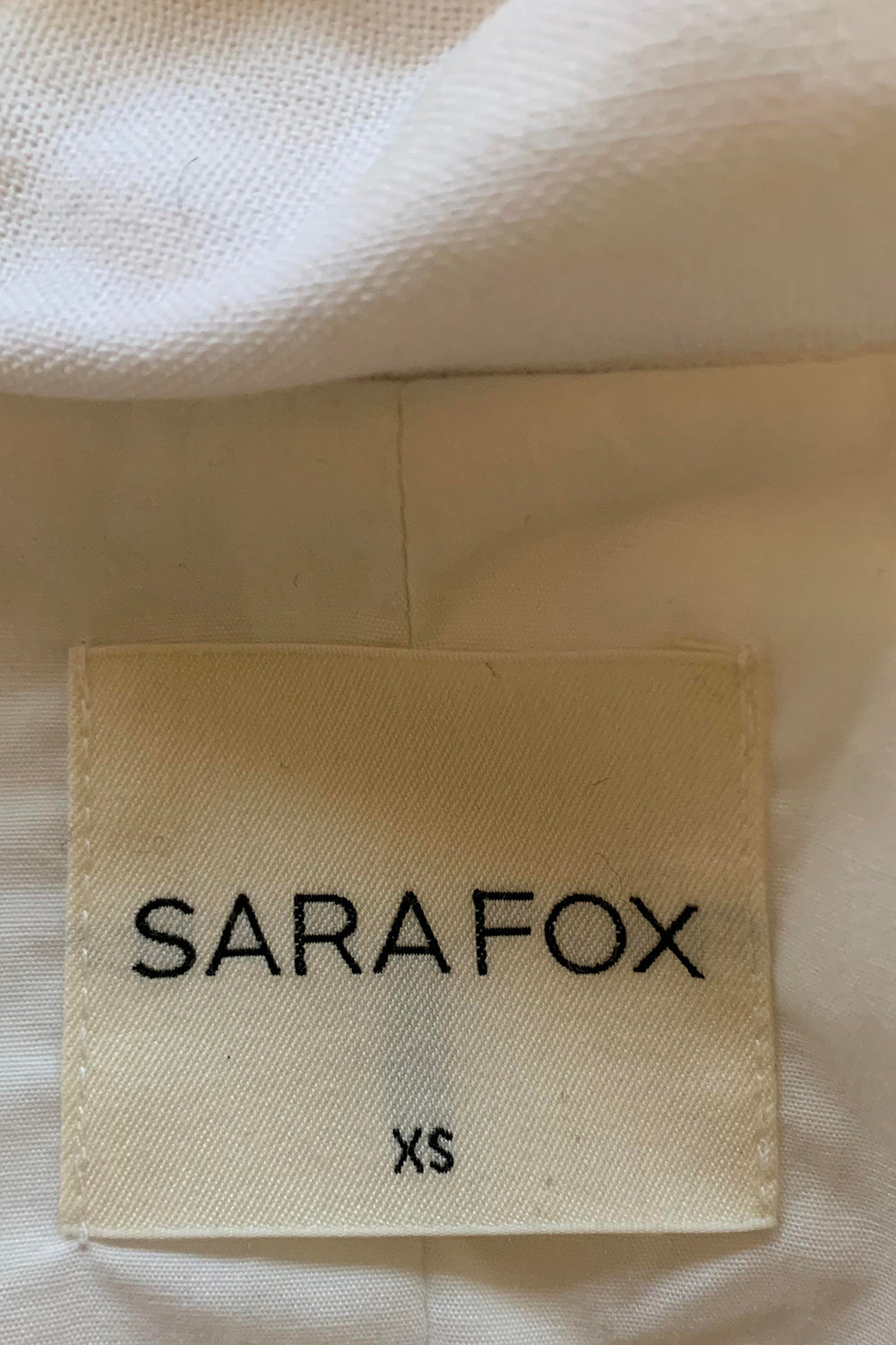 Sara Fox White Blazer