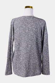 SEED Grey Marle Hi Lo Sweater