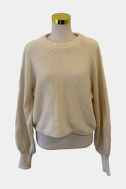 GHANDA Cream Sweater