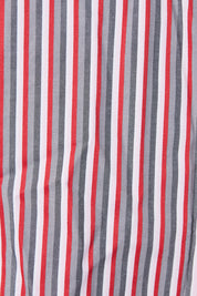 BROOKSFIELD Red,Pink,Grey Stripe Button Down Shirt