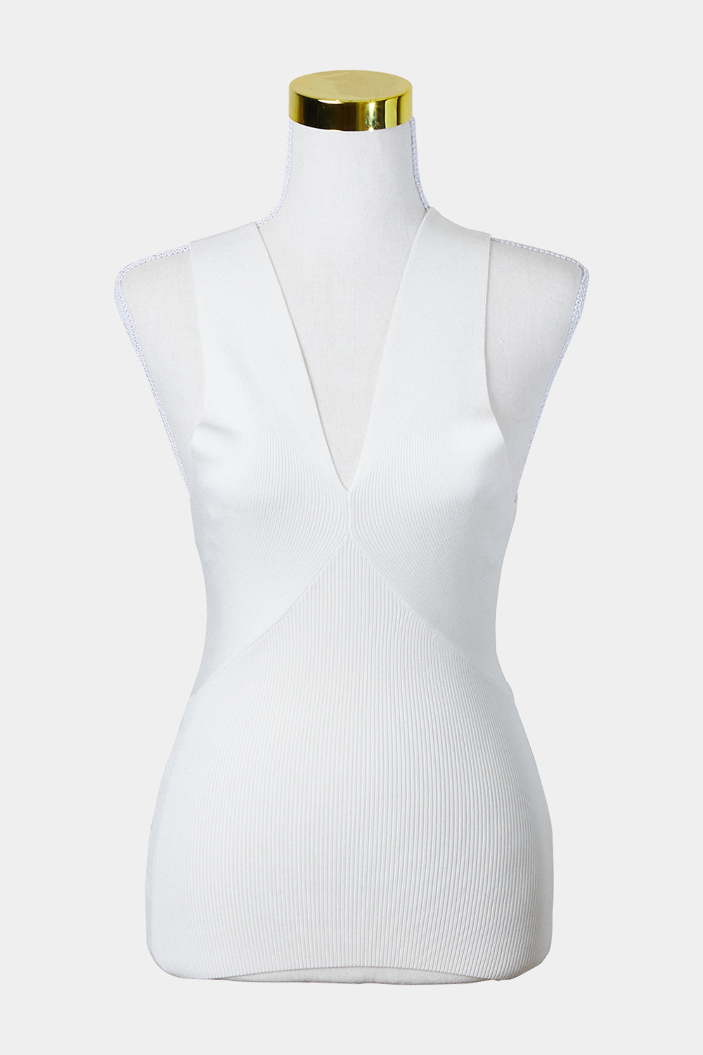PORTMANS White Knit Fiitted Top