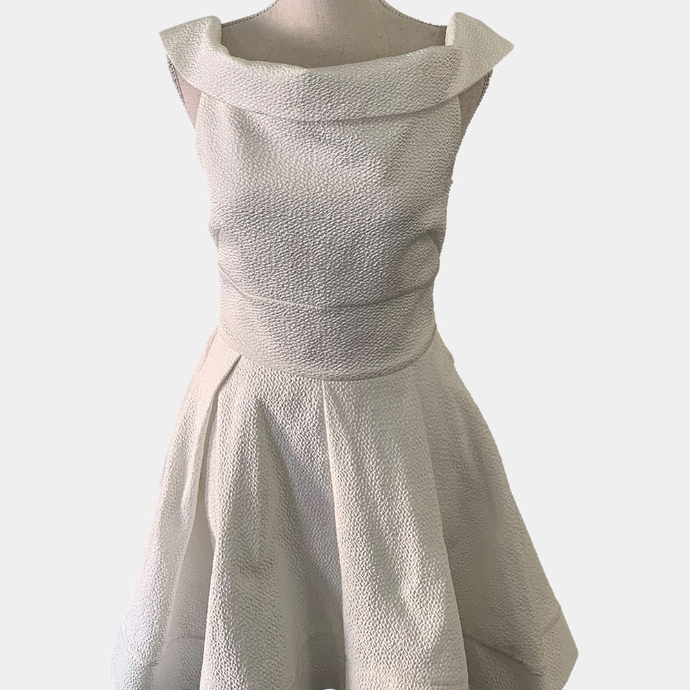 Nicola Finetti White Dress