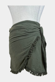 RIPCURL Green Wrap Skirt