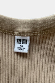 UNIQLO Camel Tank Top