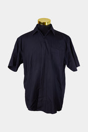 Van Heusen Black Short Sleeve Button Down Shirt