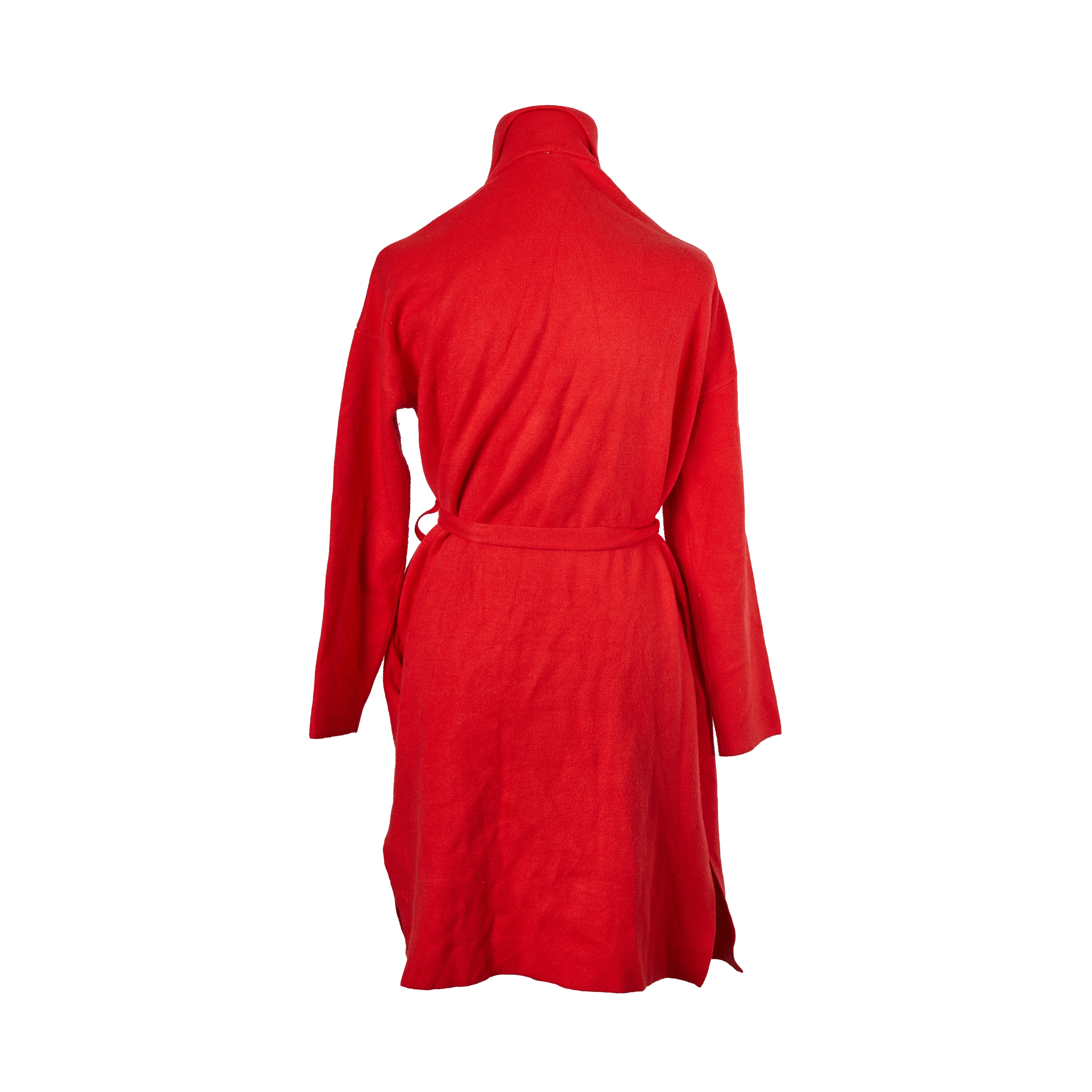 Betty Basics Red Long Coatigan