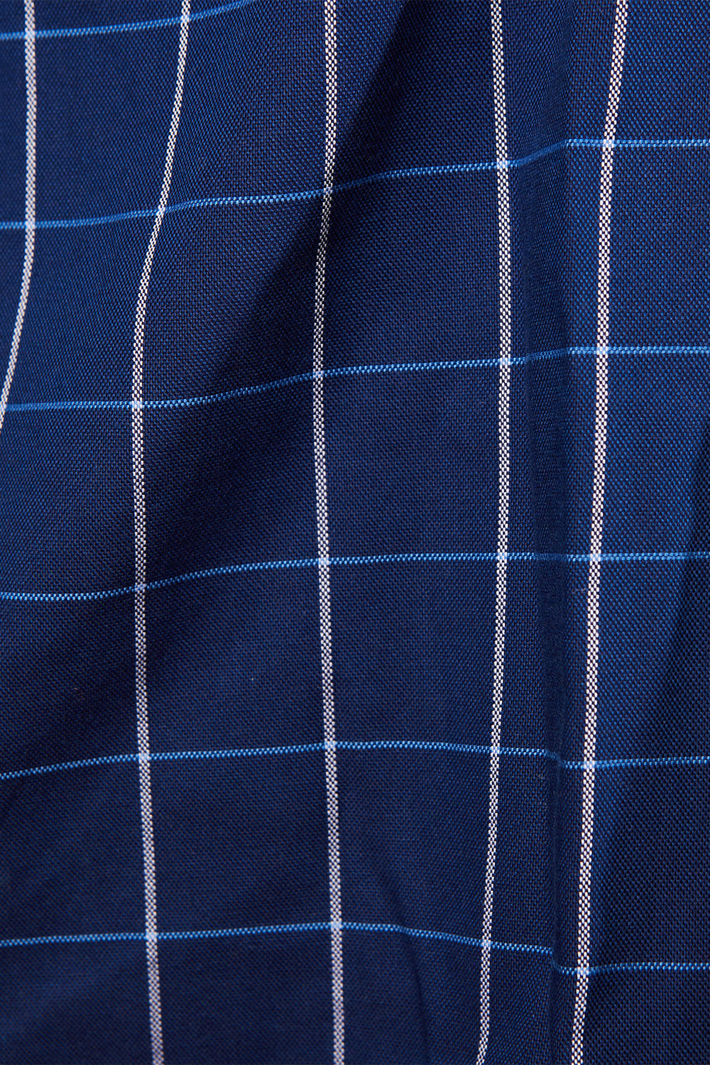 GAZMAN Blue Plaid Button Down Shirt