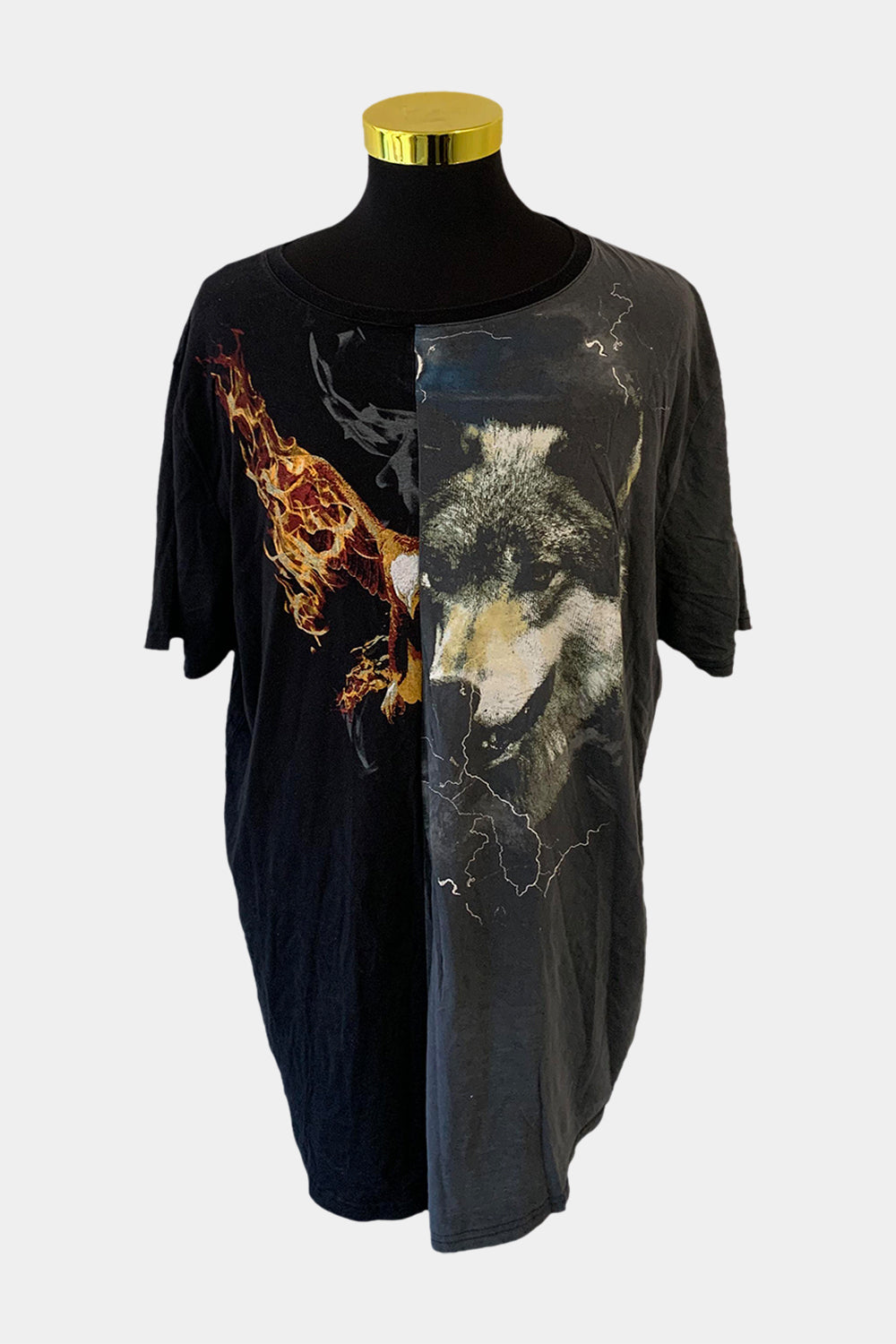 Nana Judy Black Grey Tshirt