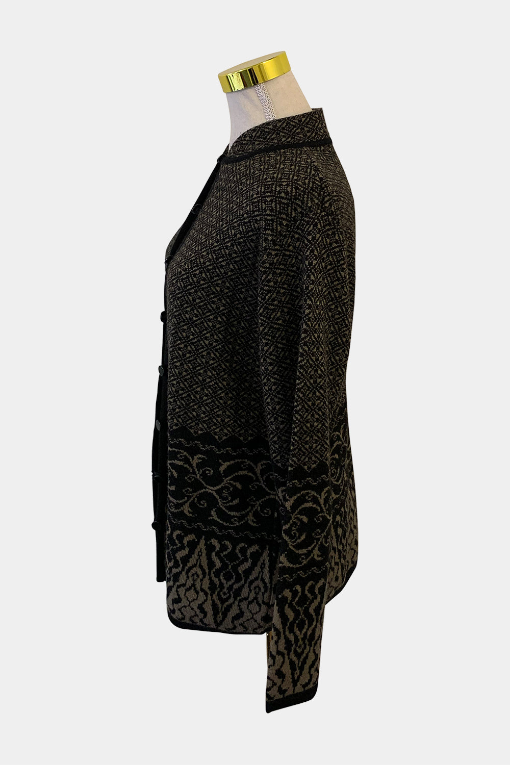FIELDS Black Cardigan