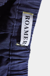 ROAMERS Navy High Waisted Tie Up Pants