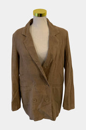 NUDELUCY Brown Blazer