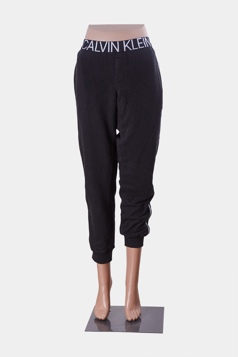 Calvin Klein Black Logo Waist Track Pant