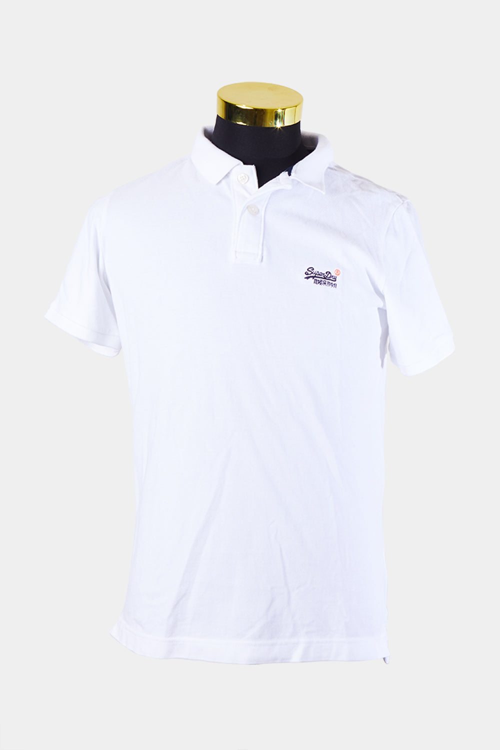 Super Dry White Classici Pique Polo