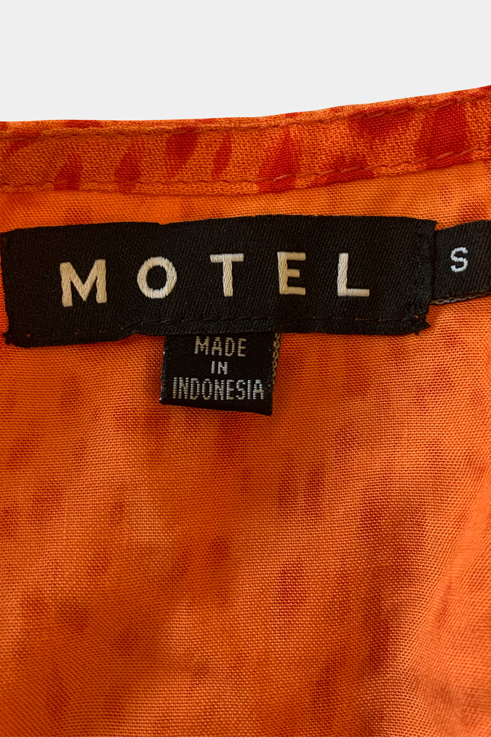 MOTEL Orange Top