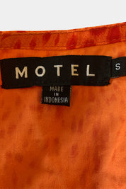MOTEL Orange Top