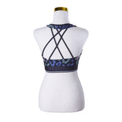 Calvin Klein Black and Multi Sports Top
