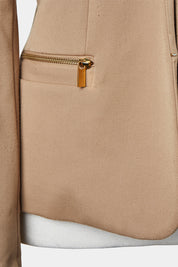 MANGO Tan Blazer