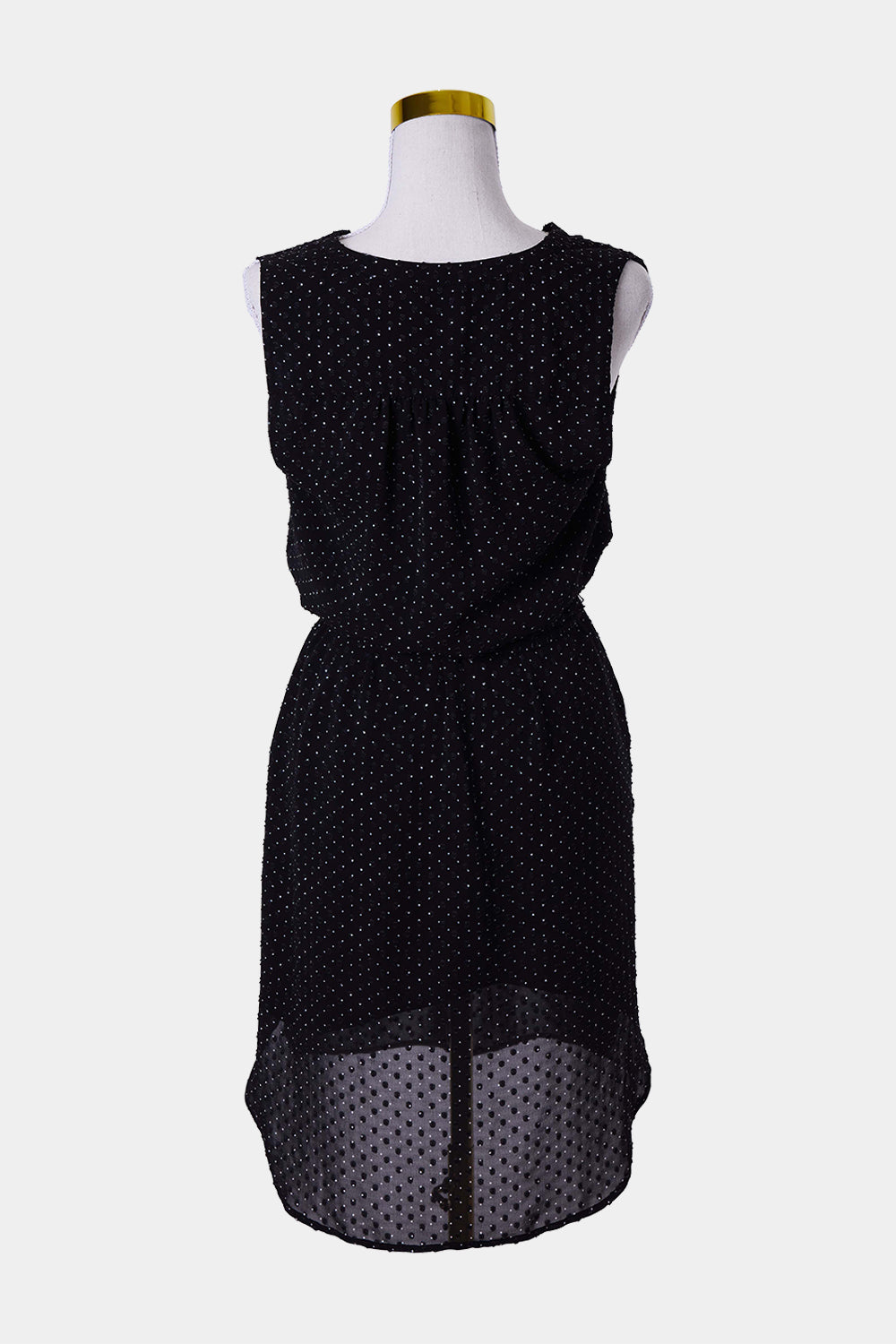 PORTMANS Navy Flocked Sun Dress