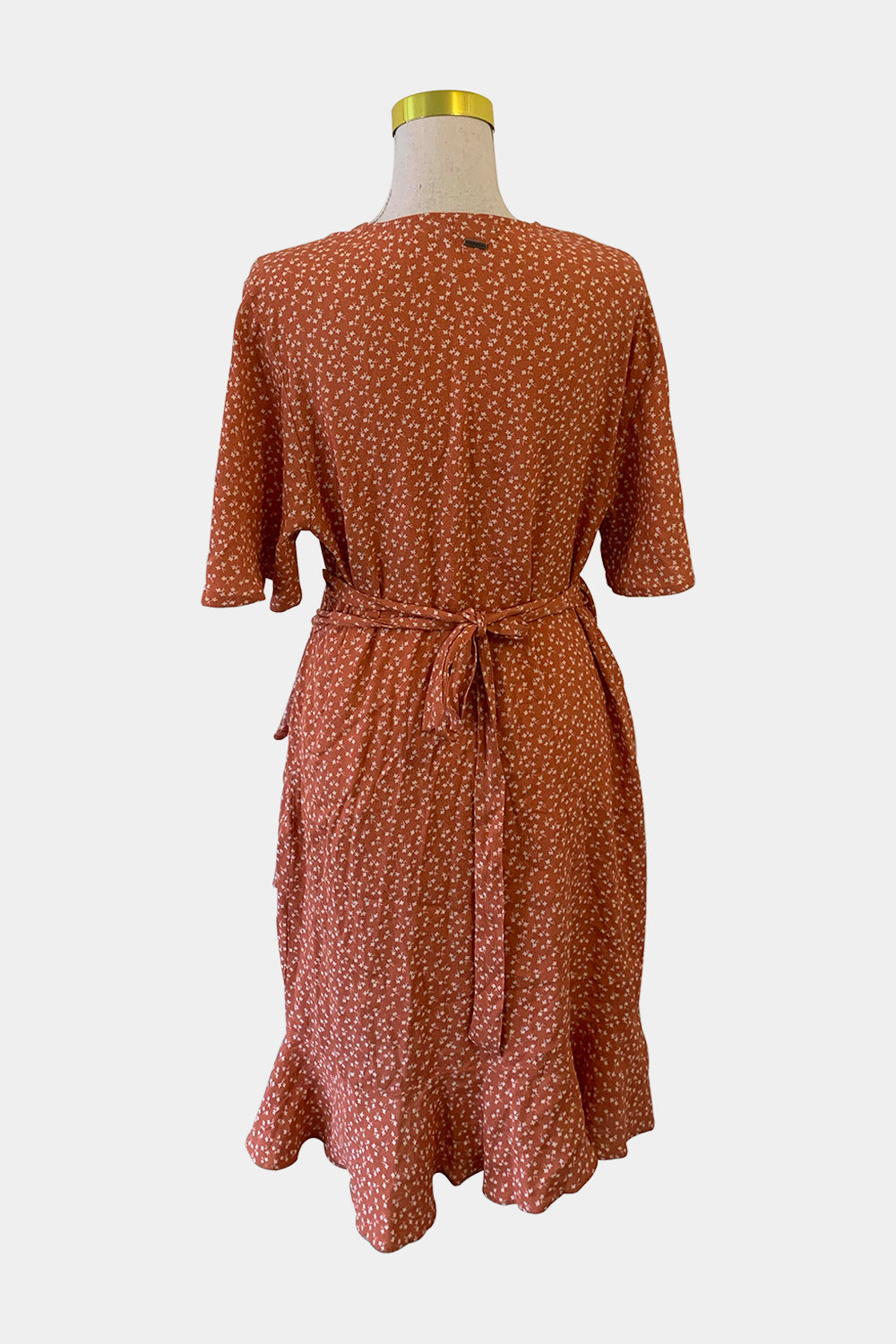 GHANDA Orange Dress