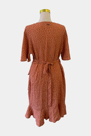 GHANDA Orange Dress