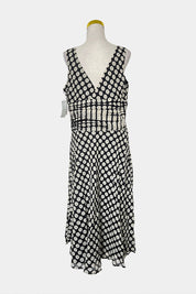 BASQUE Black & Cream Dress