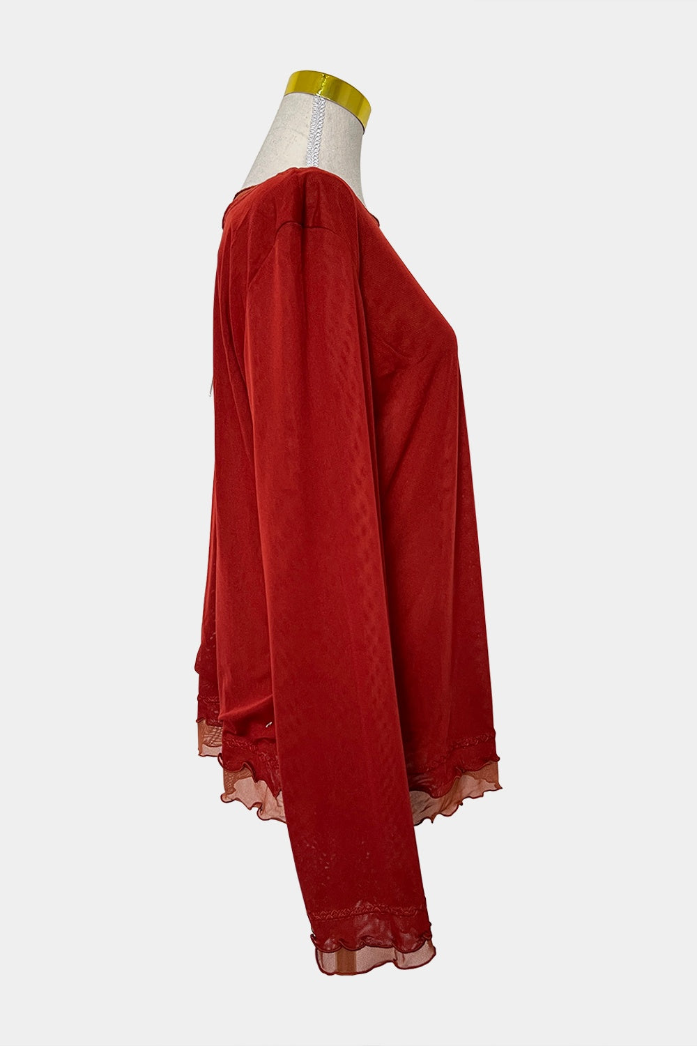 Marina Rinaldi Brick Red Top