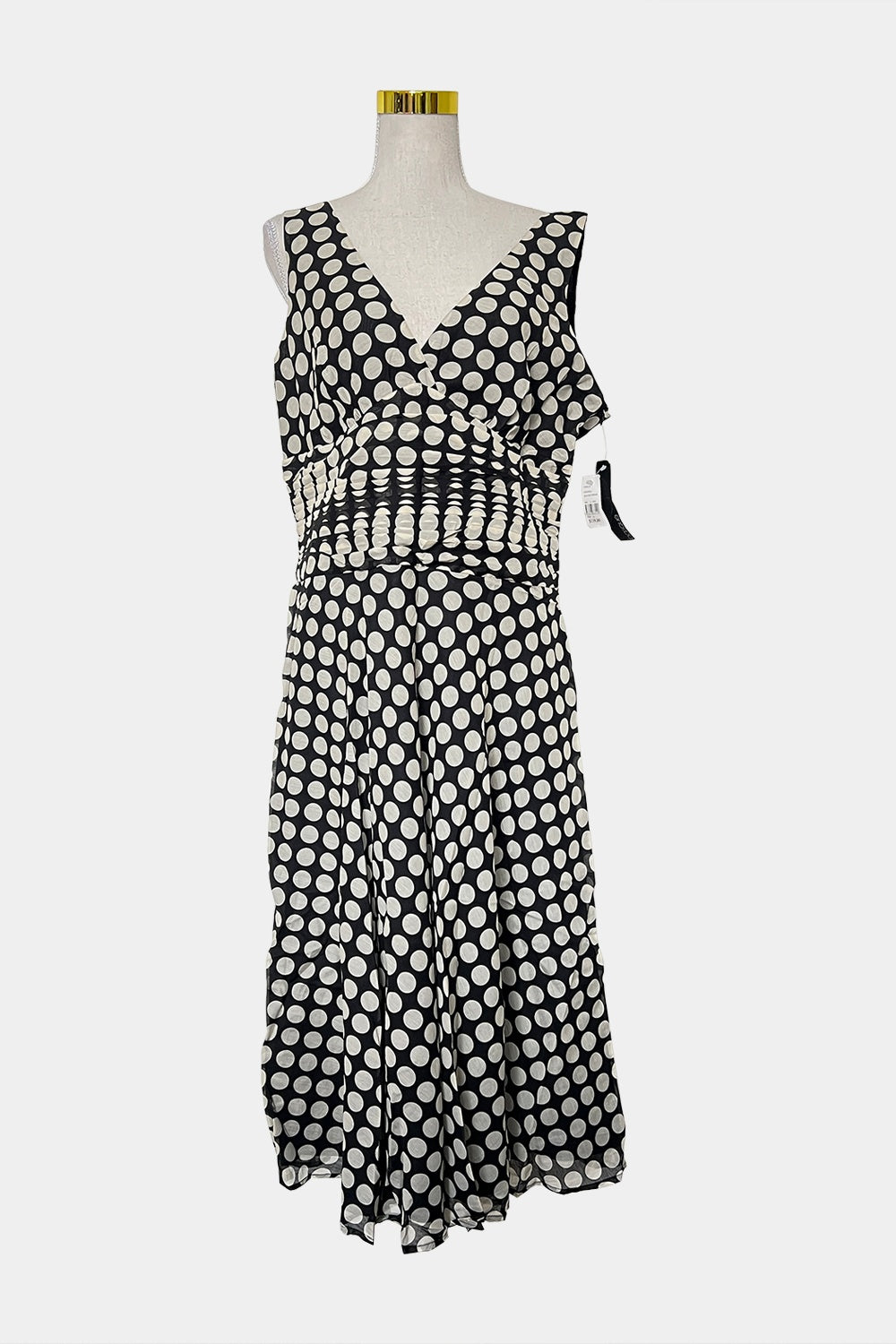 BASQUE Black & Cream Dress
