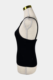 Cotton On Black Rib Tank