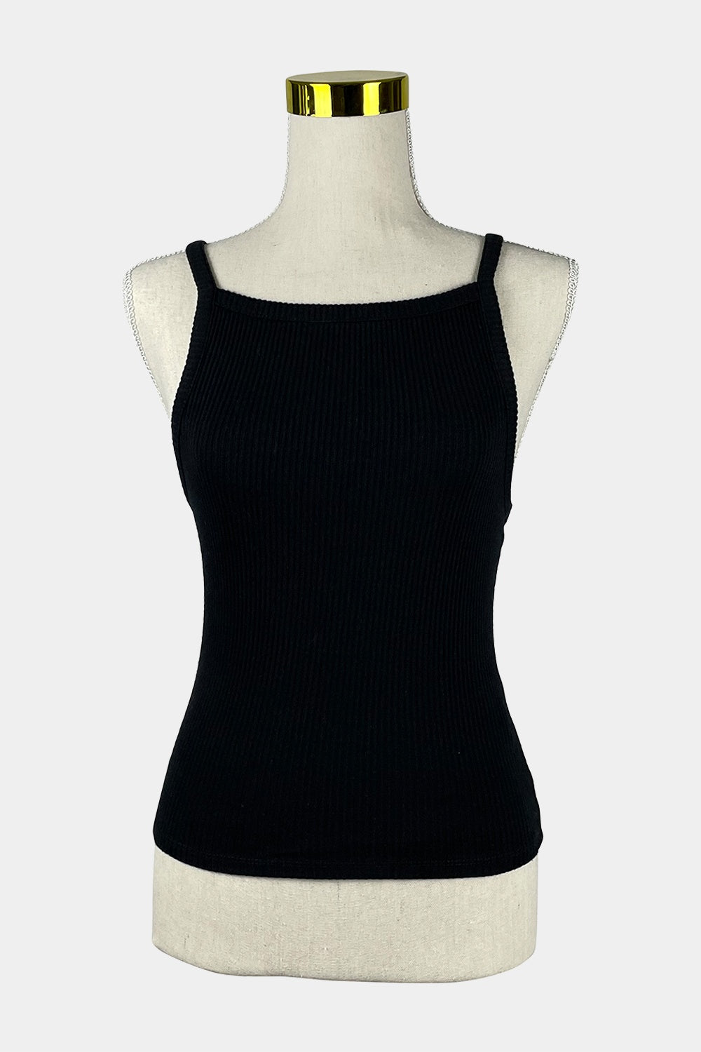 Cotton On Black Rib Tank