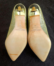 Jimmy Choo "Dempsey" crystal stilettos size 37 / 100mm heel
