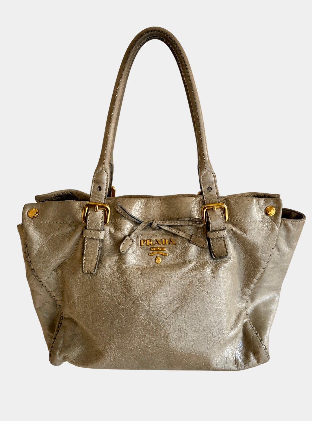 Prada Leather Vitello Shine Bag