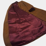 BOOKSTER tan long coat, size 10-12