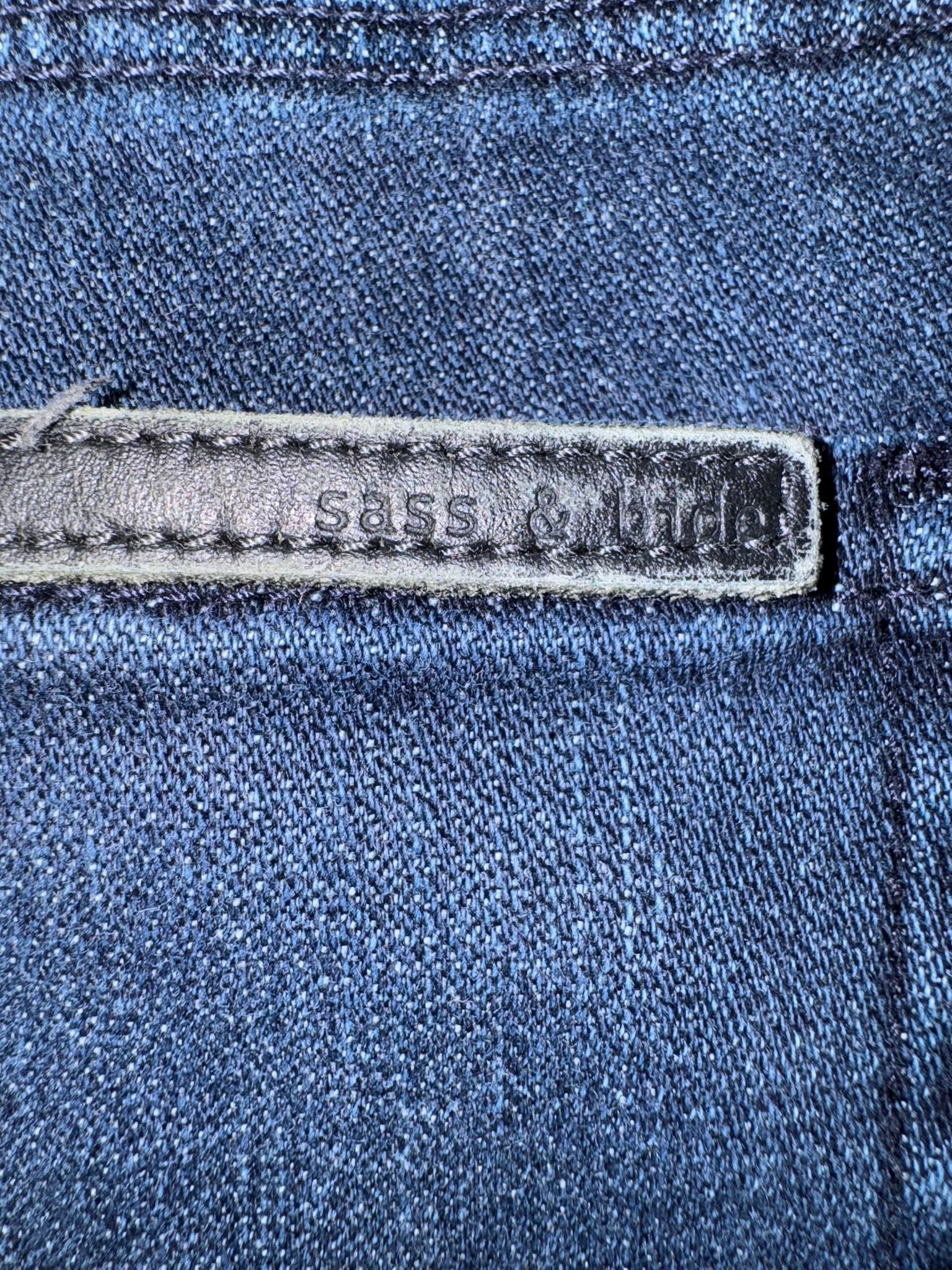 SASS & BIDE Vintage Dark Wash Bootcut Jeans Size 32