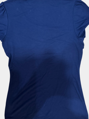 REVIEW Navy Blue Lace Top Size 8