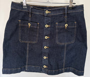 Tommy Hilfiger denim mini skirt Size AU 12